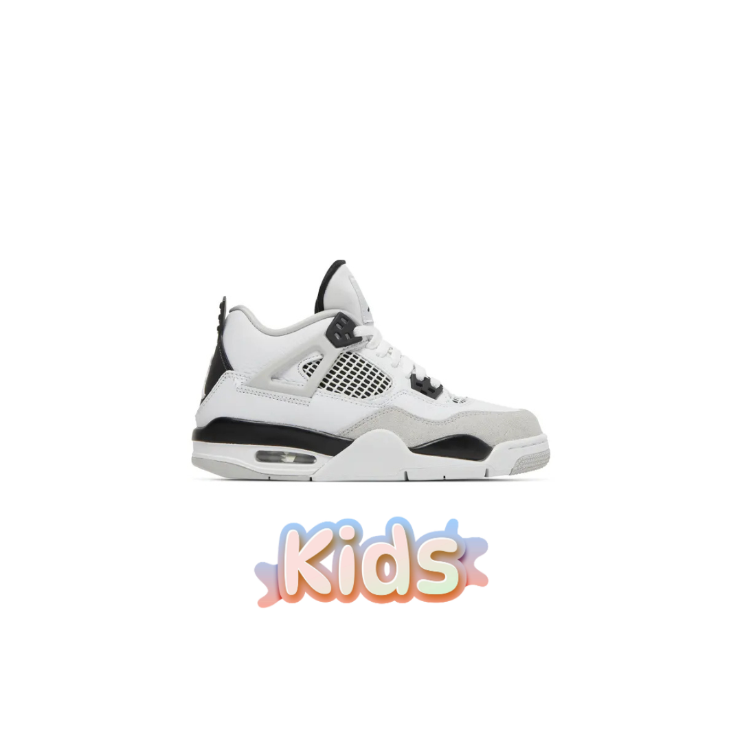 Nike Air Jordan 4 Retro GS Military Black