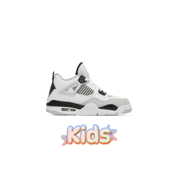 Nike Air Jordan 4 Retro GS Military Black
