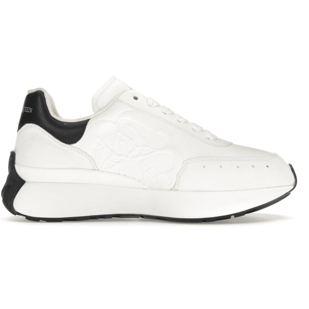 Alexander McQueen Sprint Runner White Black