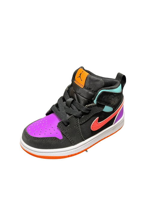 Nike Jordan 1 Mid Kids 'Multi Color'