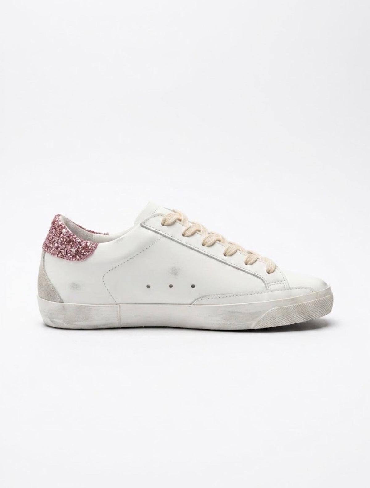 Golden Goose Super-Star White Pink