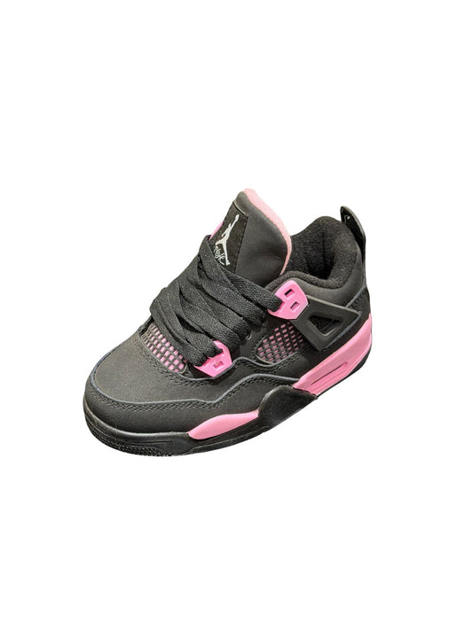 Nike Jordan 4 Kids 'Black Pink'