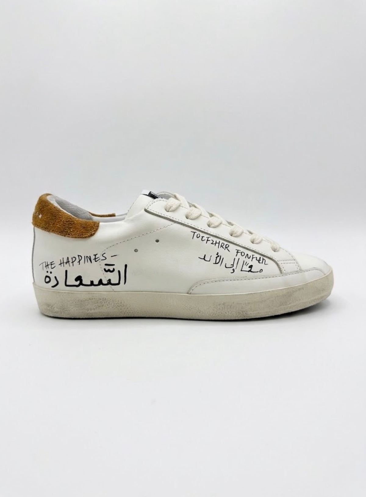 Golden Goose Super-Star LTD White Silver Star