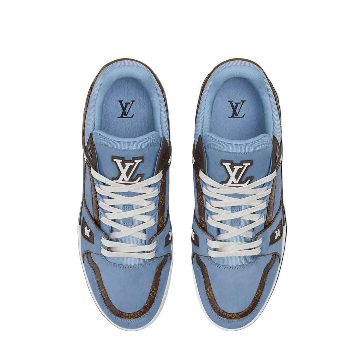 Louis Vuitton Trainer Blue Brown