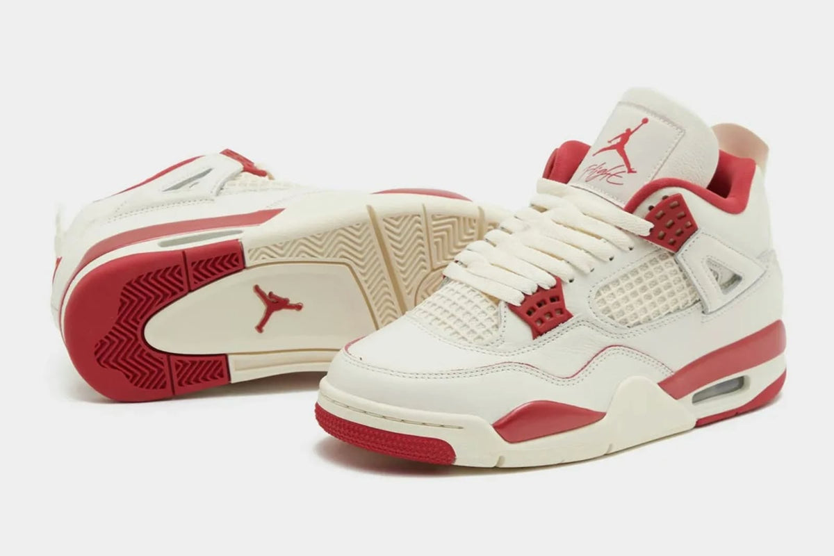 Air Jordan 4 Sail Red