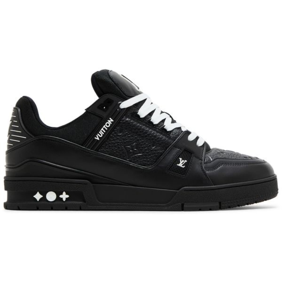 Louis Vuitton Trainer Embossed Monogram - Black