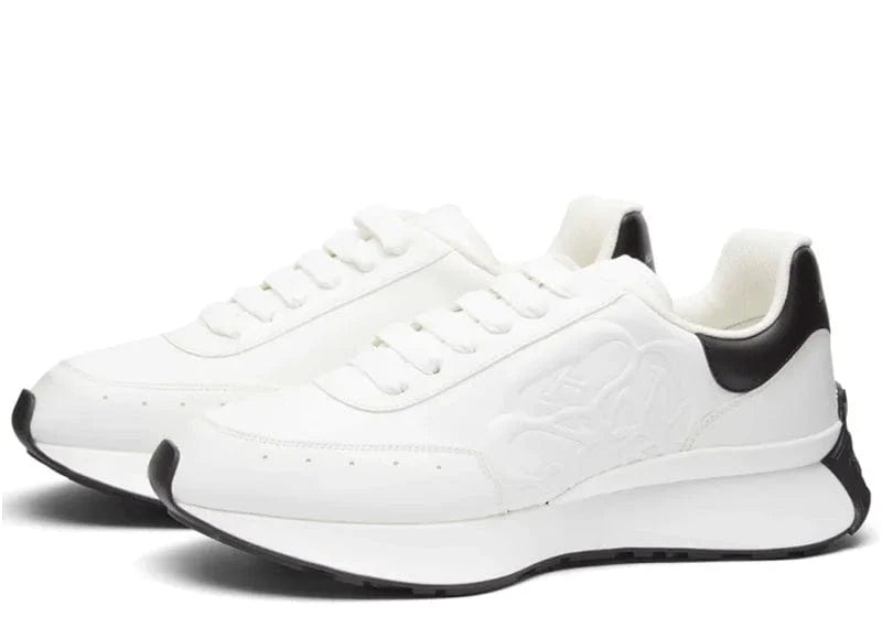 Alexander McQueen Sprint Runner White Black