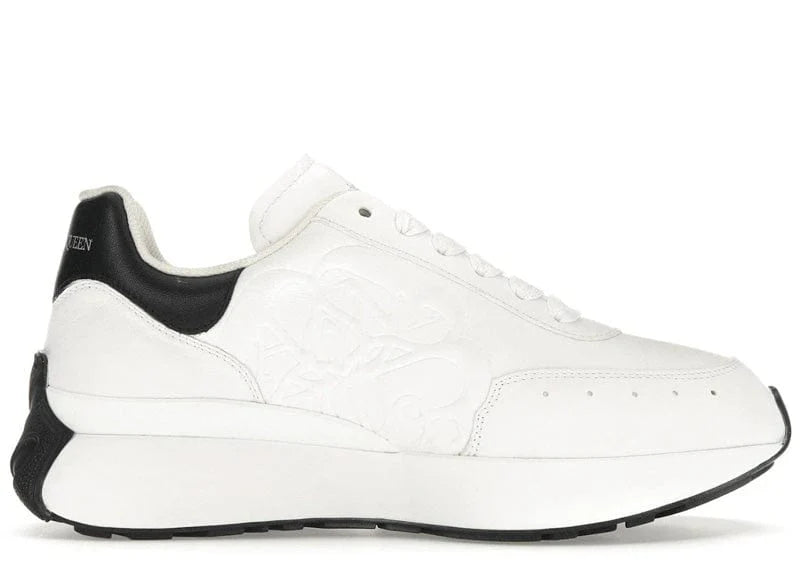 Alexander McQueen Sprint Runner White Black