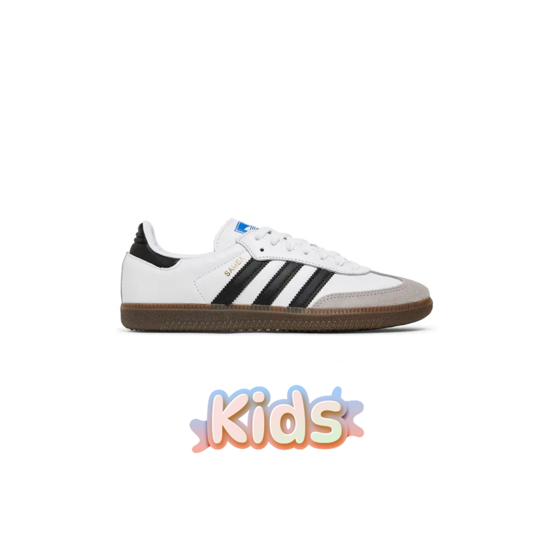 Adidas Samba OG K White Black Gum
