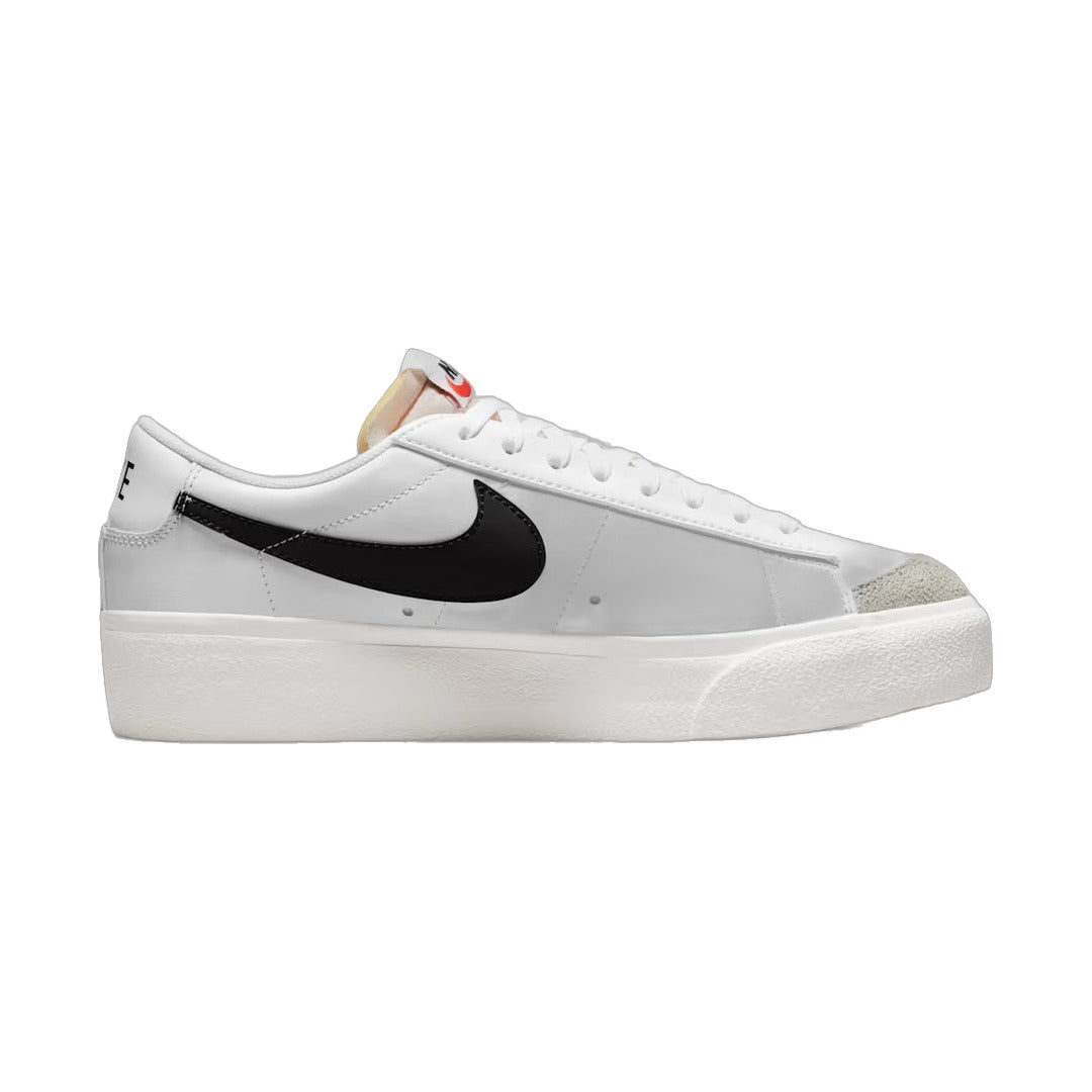 Nike Blazer Low Platform White Black