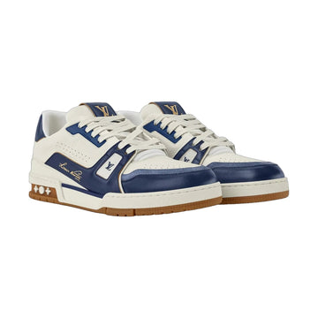 Louis Vuitton Trainer White Navy
